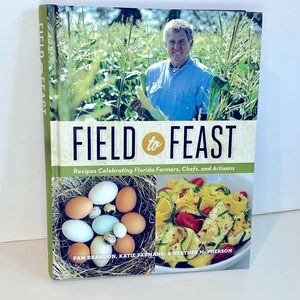 Autographed FIELD to FEAST Cookbook autographed by all three writers. EUC